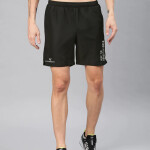 Men Black Running Sports Shorts