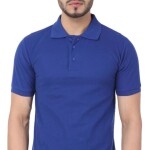 Men's Polo Neck Half Sleeve Regular Fit Cotton T-Shirt