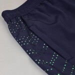 Laser Cut Men's Running Shorts with Zip Pockets