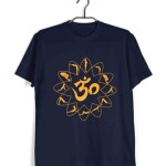 OM SURYANAMASKAR YOGA Fitness Casual Graphic Printed T-Shirt